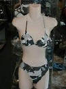 Snow camo two piece swim suit