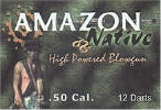 Amazon native blowgun adversitsement