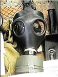 Israeli military issue M=15 gas mask