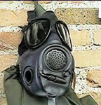 M-17 US military issue gas mask