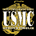 USMC Semper FI white on yellow emblem